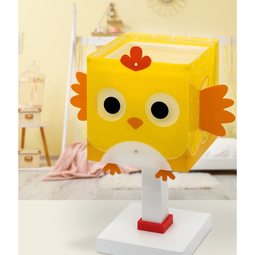Dalber 64641 - Lampa för barn LITTLE CHICKEN 1xE14/8W/230V