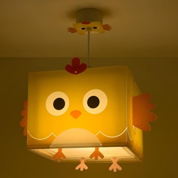 Dalber 64642 - Ljuskrona för barn LITTLE CHICKEN 1xE27/15W/230V