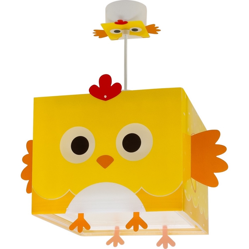 Dalber 64642 - Ljuskrona för barn LITTLE CHICKEN 1xE27/15W/230V