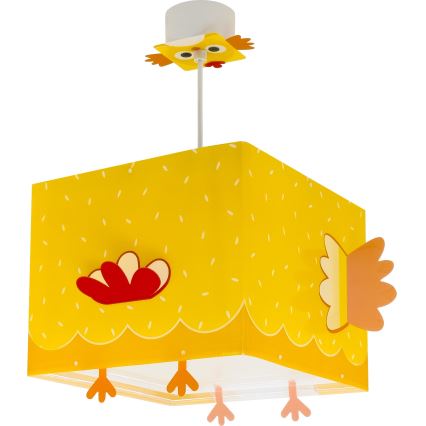 Dalber 64642 - Ljuskrona för barn LITTLE CHICKEN 1xE27/15W/230V