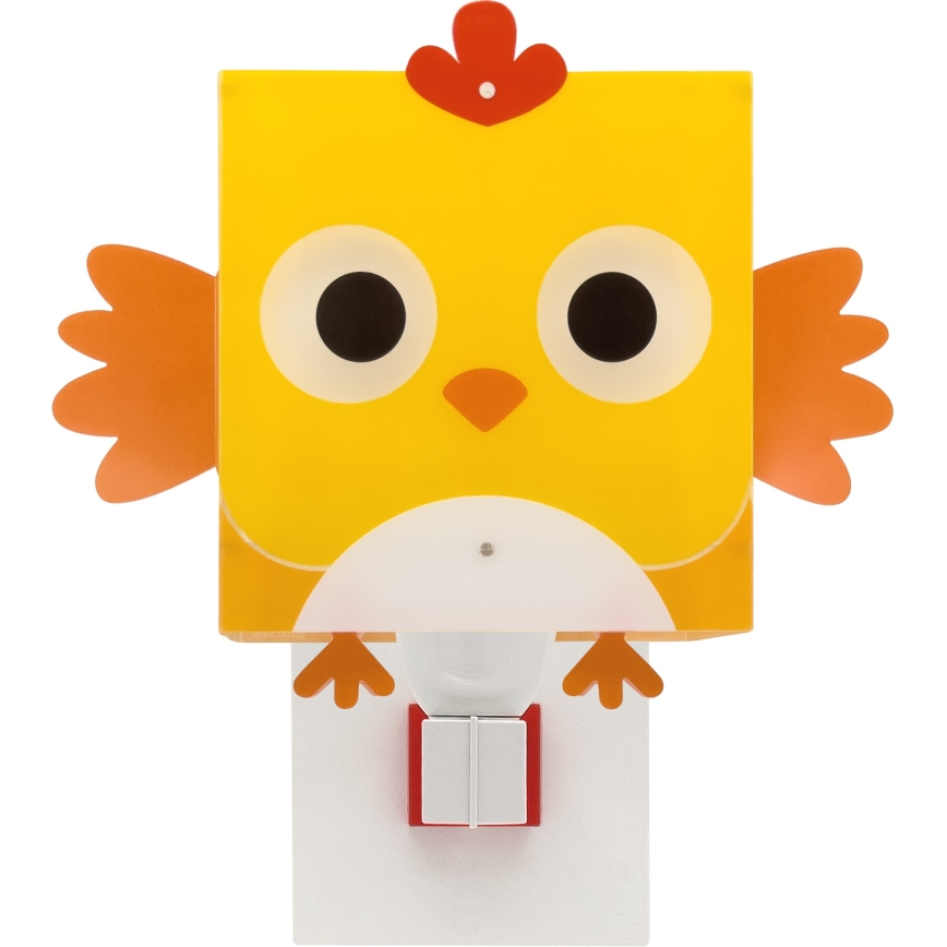 Dalber 64649 - Väggbelysning för barn LITTLE CHICKEN 1xE27/15W/230V