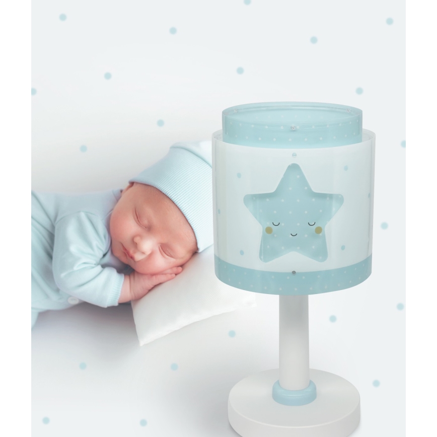Dalber 76011T - Lampa för barn BABY DREAMS 1xE14/8W/230V blå
