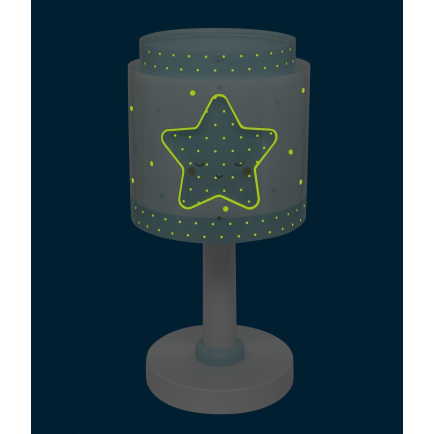 Dalber 76011T - Lampa för barn BABY DREAMS 1xE14/8W/230V blå