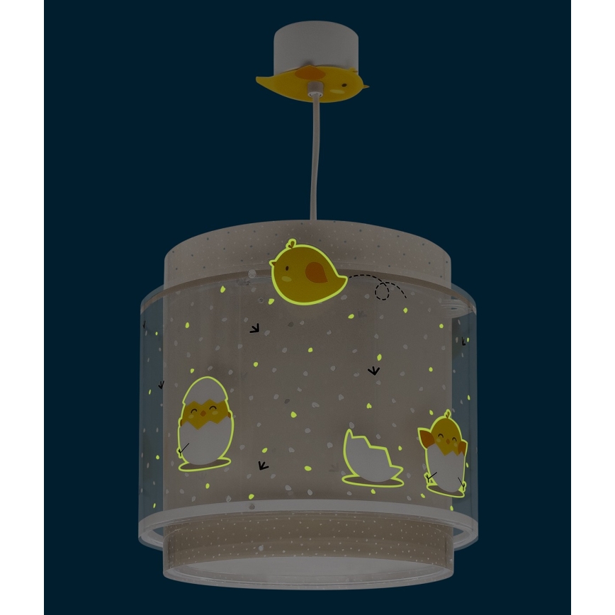 Dalber 76872 - Ljuskrona för barn BABY CHICK 1xE27/15W/230V