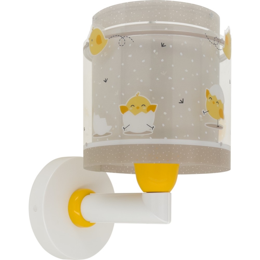 Dalber 76879 - Väggbelysning för barn BABY CHICK 1xE27/15W/230V