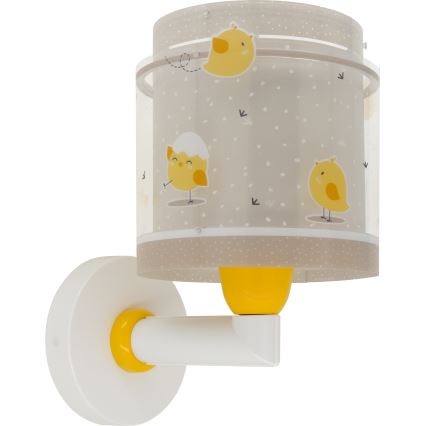 Dalber 76879 - Väggbelysning för barn BABY CHICK 1xE27/15W/230V