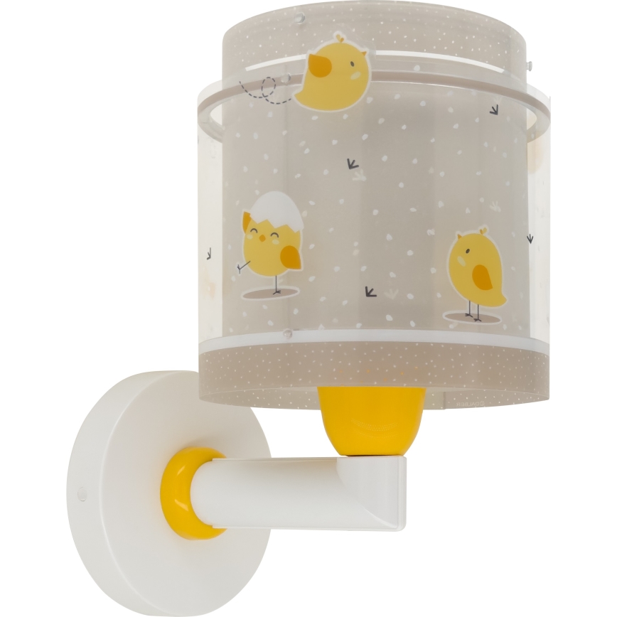 Dalber 76879 - Väggbelysning för barn BABY CHICK 1xE27/15W/230V