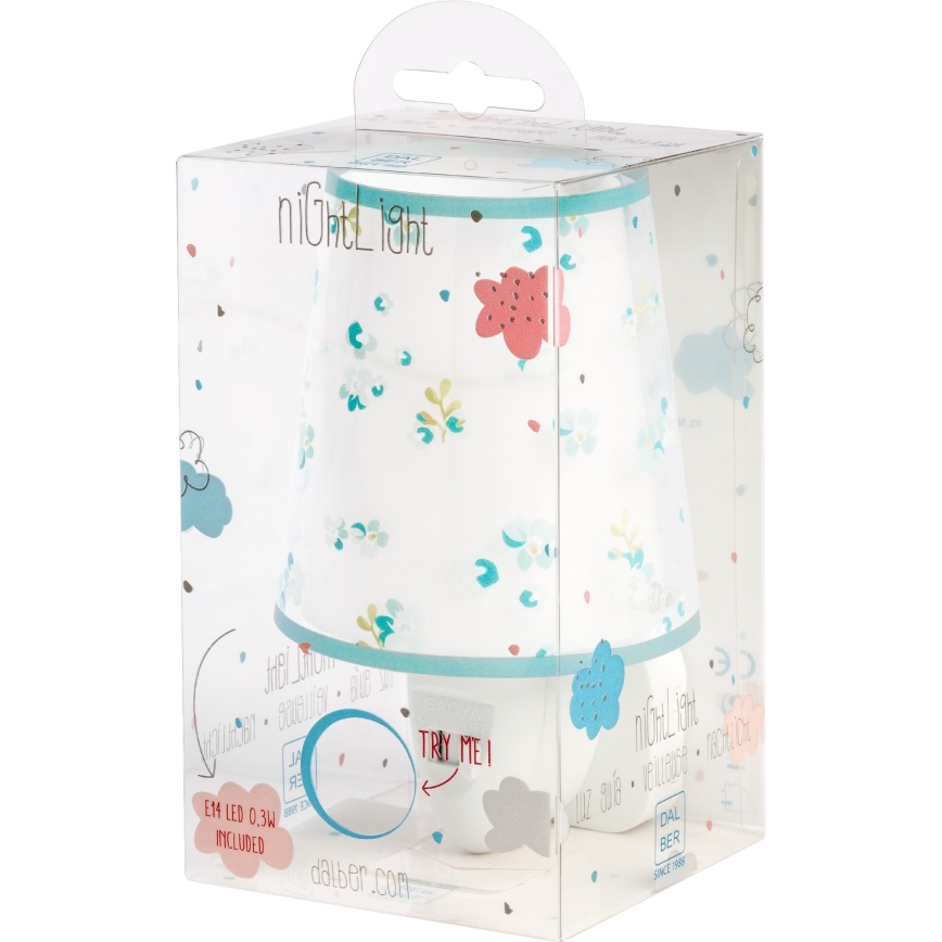 Dalber 81175H - LED-lampa Uttag  DREAM FLOWERS 1xE14/0,3W/230V