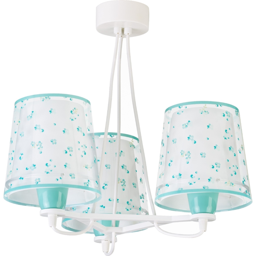 Dalber 81177H - Ljuskrona Barn DREAM FLOWERS 3xE27/60W/230V