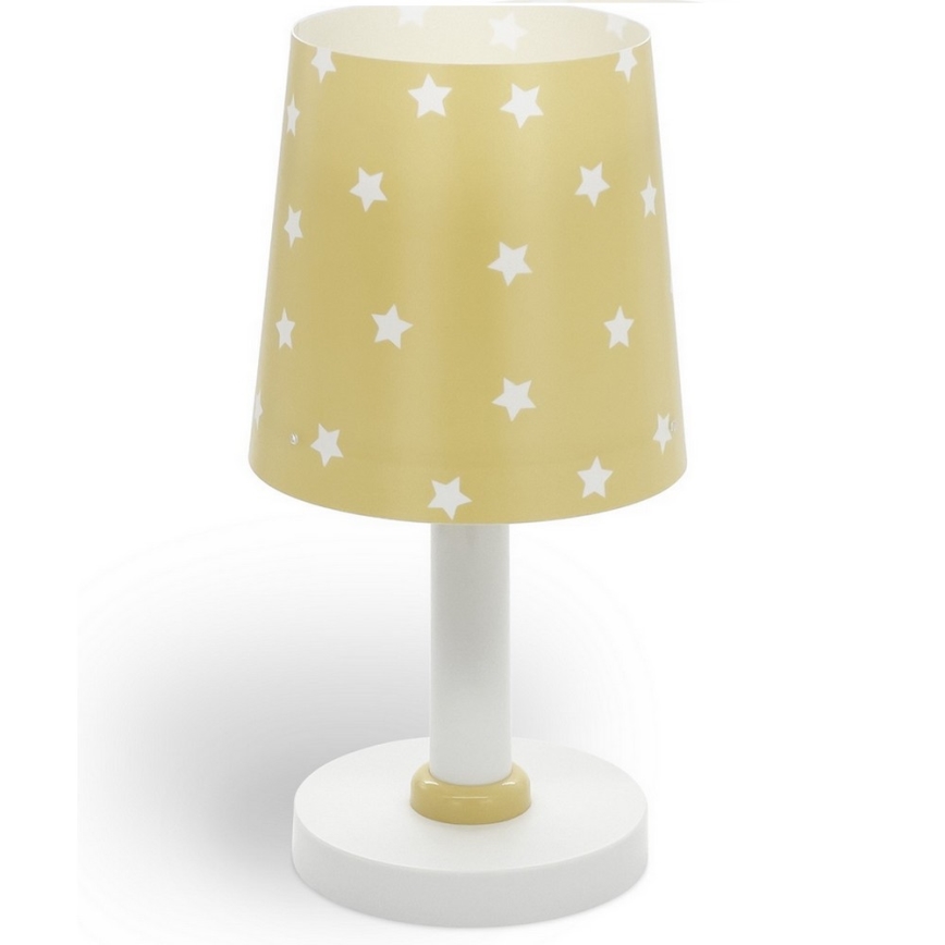 Dalber 82211A - Barnlampa  STAR LIGHT 1xE14/40W/230V gul 