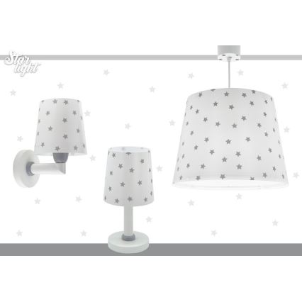 Dalber 82211B - Barnlampa  STAR LIGHT 1xE14/40W/230V vit 