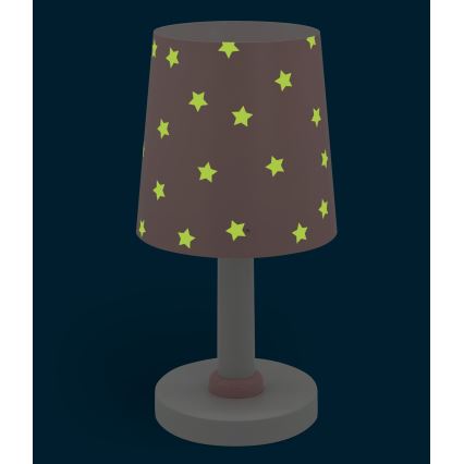 Dalber 82211S - Barnlampa  STAR LIGHT 1xE14/40W/230V rosa 