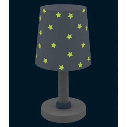 Dalber 82211T - Barnlampa  STAR LIGHT 1xE14/40W/230V blå 