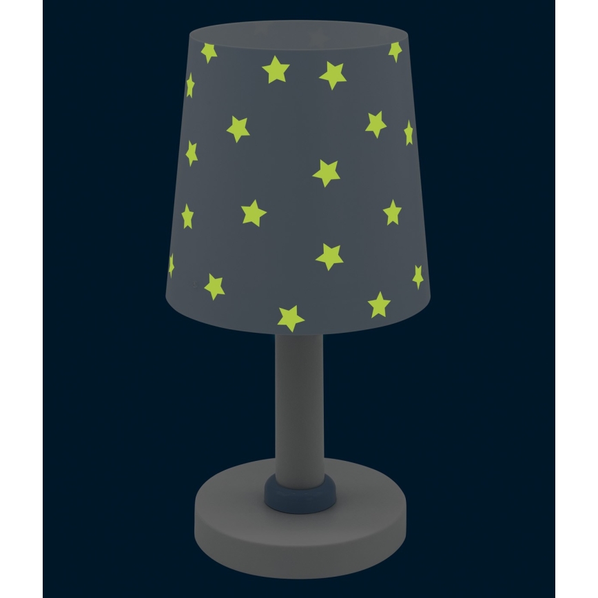 Dalber 82211T - Barnlampa  STAR LIGHT 1xE14/40W/230V blå 