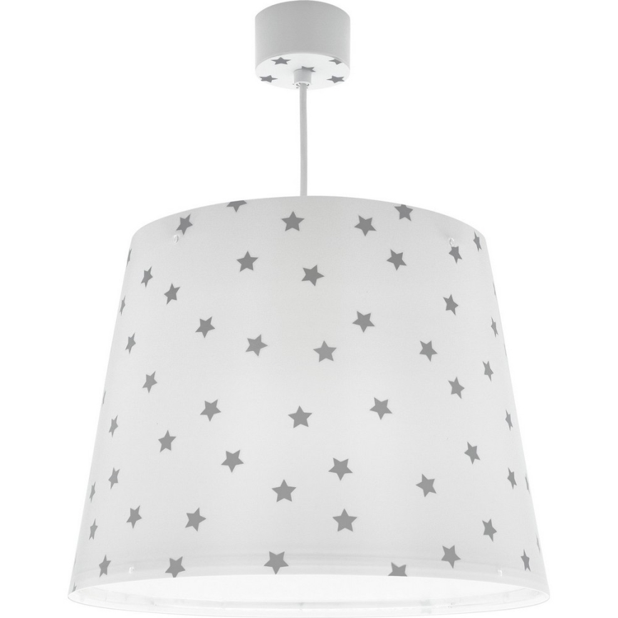 Dalber 82212B - Takkrona för barn  STAR LIGHT 1xE27/60W/230V vit 