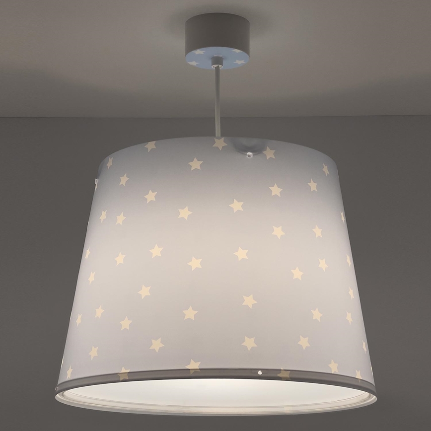 Dalber 82212T - Takkrona för barn  STAR LIGHT 1xE27/60W/230V blå 