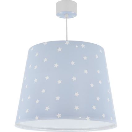 Dalber 82212T - Takkrona för barn  STAR LIGHT 1xE27/60W/230V blå 