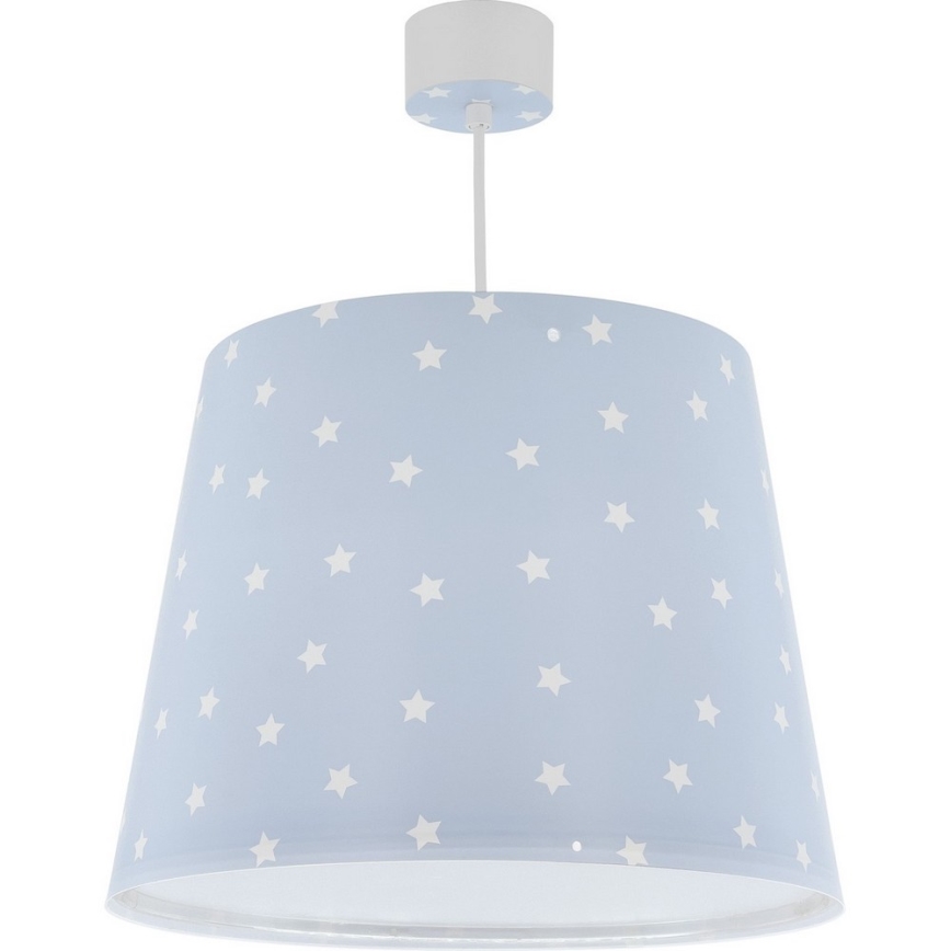 Dalber 82212T - Takkrona för barn  STAR LIGHT 1xE27/60W/230V blå 