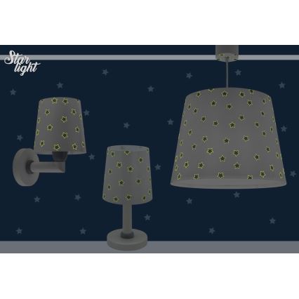 Dalber 82219B - Vägglampa för barn  STAR LIGHT 1xE27/60W/230V vit