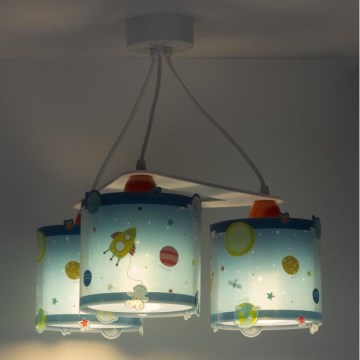 Dalber D-41344 - Ljuskrona Barn PLANETS 3xE27/60W/230V