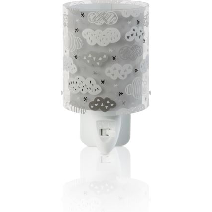 Dalber D-41415E - LED-lampa Uttag  CLOUDS 1xE14/0,3W/230V