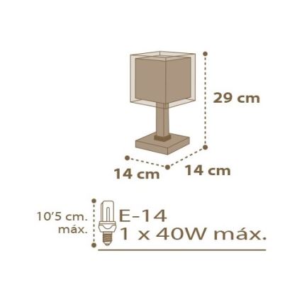 Dalber D-63391 - Barn Lampa GOOD Nattbelysning 1xE14/40W/230V