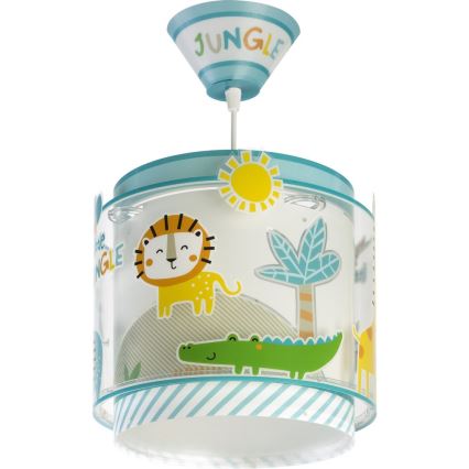 Dalber D-76112 - Ljuskrona Barn MY LITTLE JUNGLE 1xE27/15W/230V