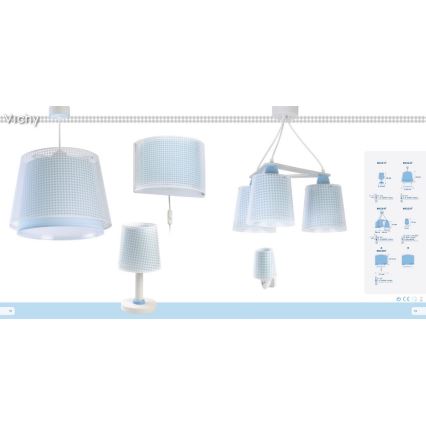 Dalber D-80221T - Barn Lampa VICHY 1xE14/40W/230V