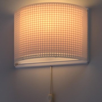 Dalber D-80228S - Väggbelysning Barnrum VICHY 1xE27/60W/230V