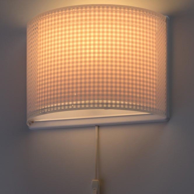 Dalber D-80228S - Väggbelysning Barnrum VICHY 1xE27/60W/230V