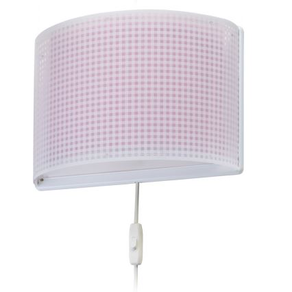 Dalber D-80228S - Väggbelysning Barnrum VICHY 1xE27/60W/230V