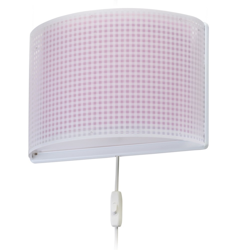Dalber D-80228S - Väggbelysning Barnrum VICHY 1xE27/60W/230V
