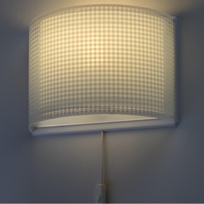 Dalber D-80228T - Väggbelysning Barnrum VICHY 1xE27/60W/230V