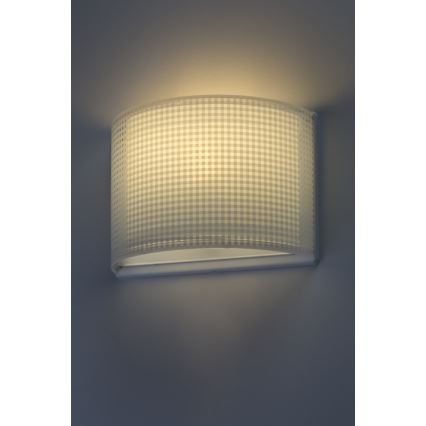 Dalber D-80228T - Väggbelysning Barnrum VICHY 1xE27/60W/230V