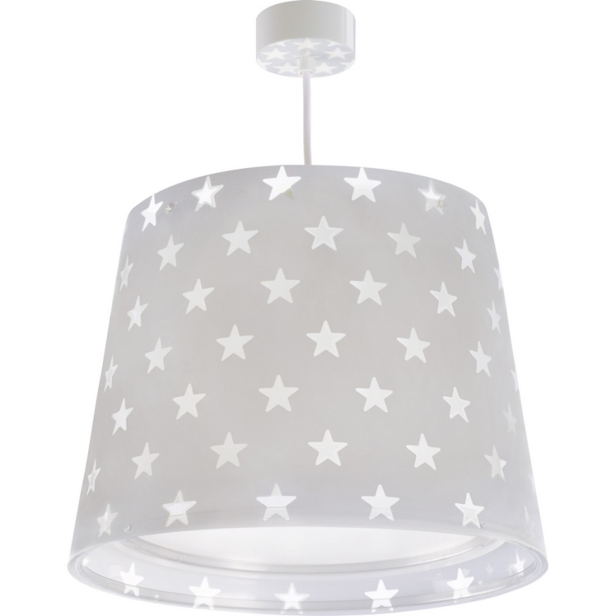 Dalber D-81212E - Barn Lampa stjärnor 1xE27/60W/230V