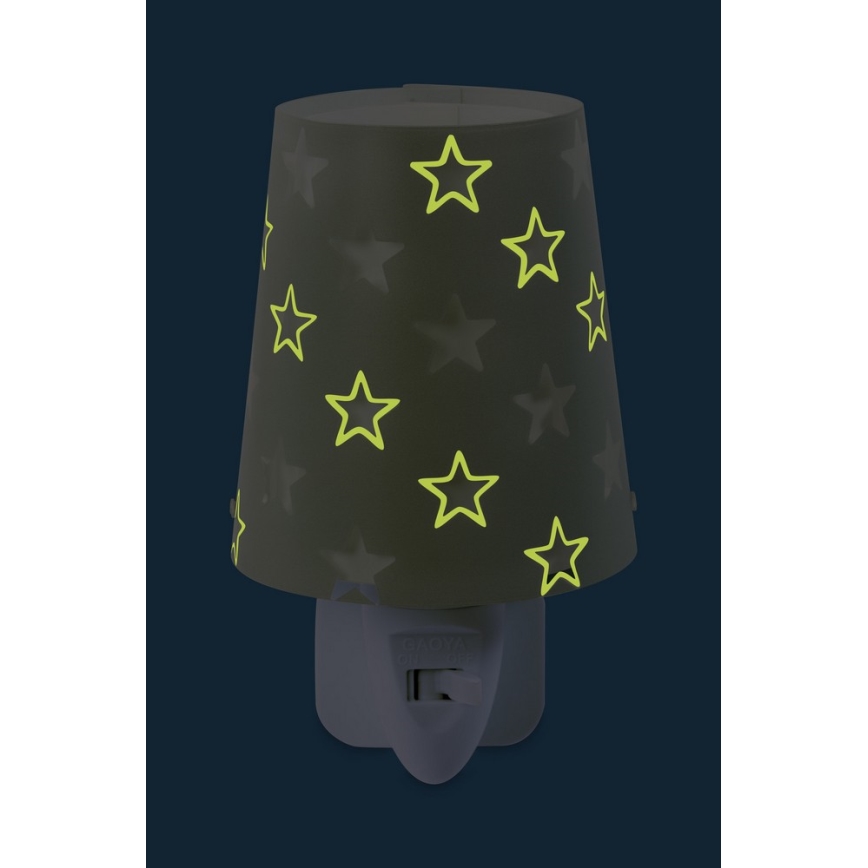 Dalber D-81215E - LED Nattlampa stjärnor 1xE14/0,3W/230V
