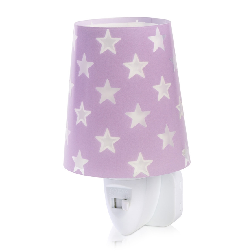 Dalber D-81215L - LED Nattlampa stjärnor 1xE14/0,3W/230V