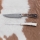 Damaskus jaktsändningskniv med minisåg 12 cm renhorn
