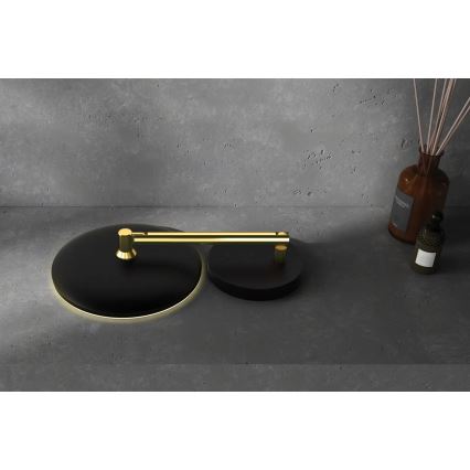 Deante ADI_Z812 - LED Uppladdningsbar sminkspegel för badrum SILIA LED/5V 5000 mAh 2700-6500K IP44