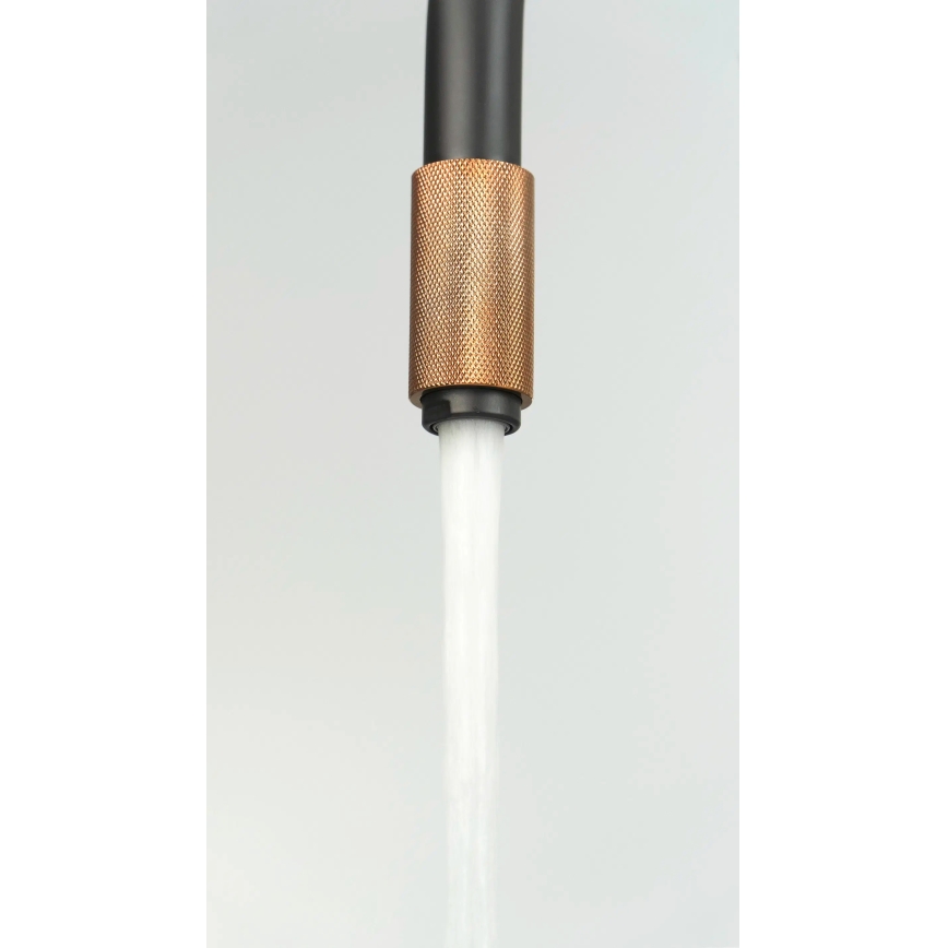 Deante BCA_B64M - Diskbänksblandare ASTER svart/mässing