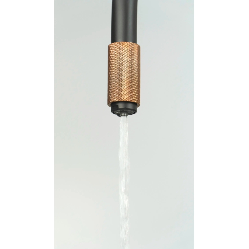 Deante BCA_B64M - Diskbänksblandare ASTER svart/mässing