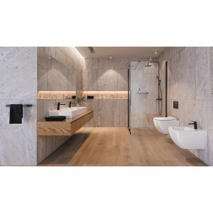Deante BQL_N30M - BLUR bidettblandare, svart