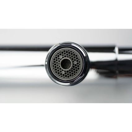 Deante BRE_075M - Köksblandare med utdragbar dusch ERIDAN blank krom
