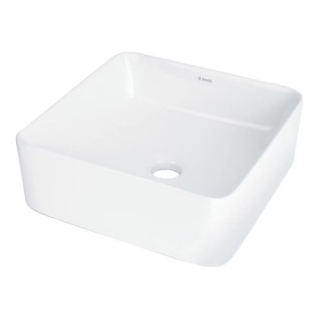 Deante CDJ_6U3S - Tvättställ för bänkskiva JASMIN 34,5x34,5 cm keramik/vit