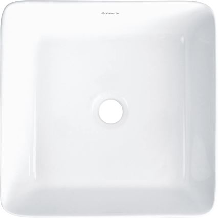 Deante CDJ_6U3S - Tvättställ för bänkskiva JASMIN 34,5x34,5 cm keramik/vit