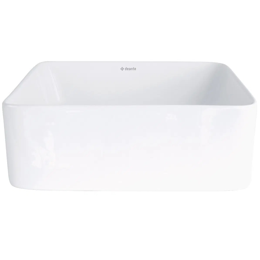 Deante CDJ_6U3S - Tvättställ för bänkskiva JASMIN 34,5x34,5 cm keramik/vit