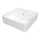 Deante CGS_6U4B - Bänkvask med en hole SQUARE 42x42 cm keramik/vit