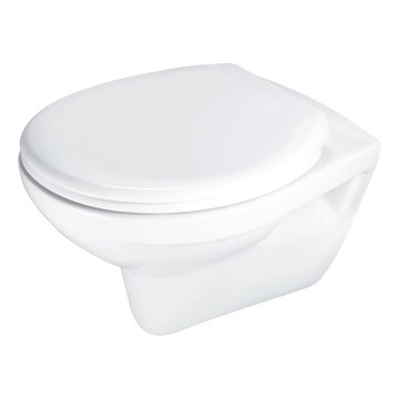 Deante CMOD6SPW - Väggmonterad WC med SoftClose-sits BORO keramik/vit