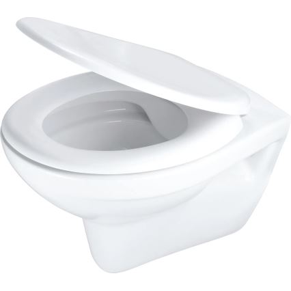 Deante CMOD6SPW - Väggmonterad WC med SoftClose-sits BORO keramik/vit