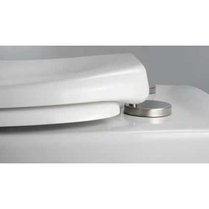 Deante CMOD6SPW - Väggmonterad WC med SoftClose-sits BORO keramik/vit